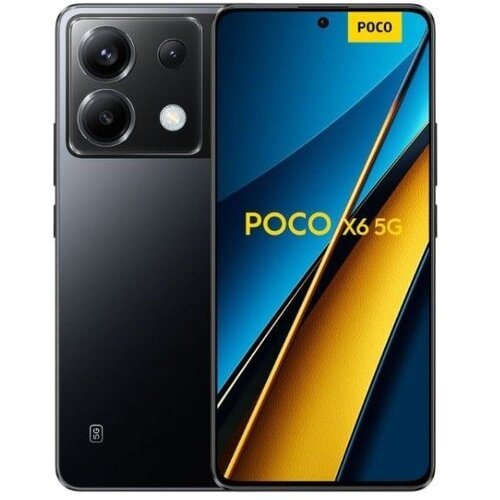 Xiaomi Poco X6 5G 8GB 256GB Black ind Slike
