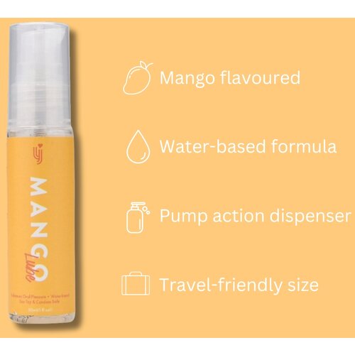 Loving Joy Cosmetics Lubrikant Loving Joy Mango Flavoured (30 Ml) Slike