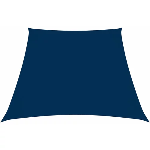 vidaXL jedro za zaštitu od sunca od tkanine trapezno 4/5 x 3 m plavo
