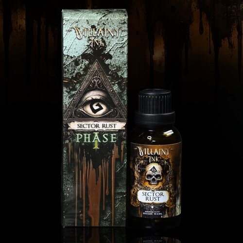 Villainy Ink sector rust (phase i) | dark rust enamel weathering wash Cene