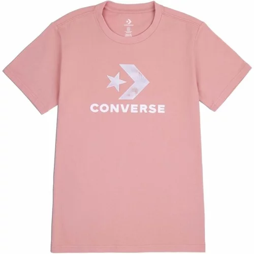 Converse SEASONAL STAR CHEVRON SS TEE Ženska majica, ružičasta, veličina