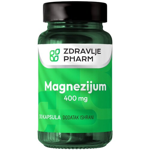 Zdravlje Pharm magnezijum 400mg 30 kapsula Cene