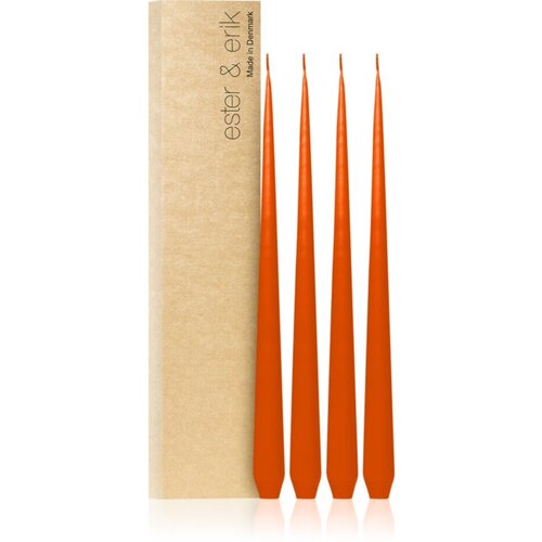 ester & erik taper candle mild orange (no. 16) sveča 2x32 cm Cene