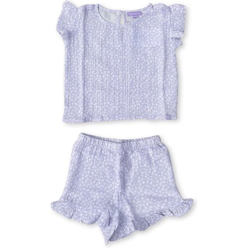 Swim Essentials Komplet za devojčice, Šorts i majica, Ljubičasti Cene