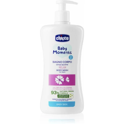Chicco Baby Moments Relax šampon za tijelo 0 m+ 500 ml