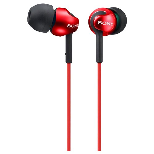 Sony MDR-EX110LPR Bubice (Red) slušalice Slike