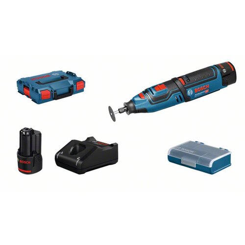 Bosch Baterijska vi&amp;scaron;enamjenski alat Uklj. 2 akumulatora, Uklj. oprema, Uklj. kofer 9-dijelni 12 V 2 Ah GRO 12 V LI Slike