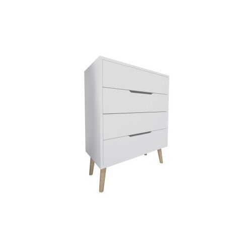 Hanah home komoda flora white Slike