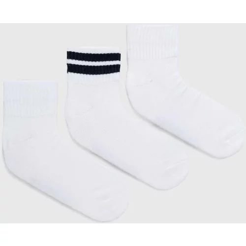 Abercrombie & Fitch Čarape 3-pack za muškarce, boja: bijela