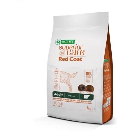 Nature's Protection superior care adult red coat hrana za riđe pse all breeds - jagnjetina 4kg Cene