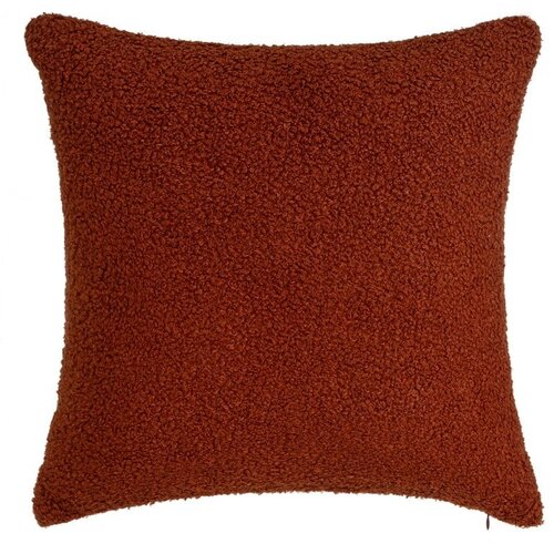 Casa Selecci&amp;oacute;n Boucl&amp;eacute; okrasna blazina 45x45 cm Sherpa &amp;ndash; Slike