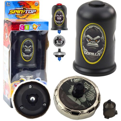 Leteći disk Gorilla Black Spinner Launcher Set Slike