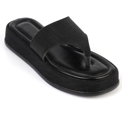 Capone Outfitters Women's Wedge Heel Stone Flip Flops Cijene