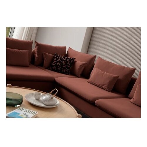 Atelier Del Sofa Kutna garnitura Flexy L, 285 x 285 x 100 cm, Crvena Slike