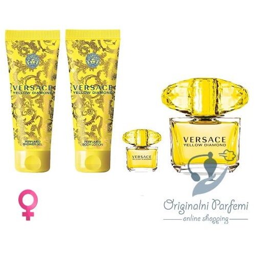 Versace ženski Yellow Diamond Set Slike
