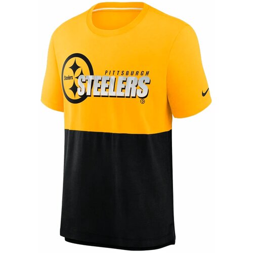 Nike Colorblock NFL Pittsburgh Steelers Men's T-Shirt, XL Cene