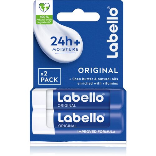 Labello Original 24h Moisture Lip Balm Duo Set balzam za usne 2 x 4,8 g Slike