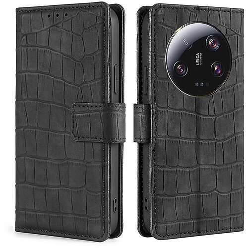 INORCO Za Xiaomi 13 Ultra preklopna torbica za telefon s krokodiljo teksturo PU usnjena prevleka za stojalo za denarnico na dotik kože, (22035306) Cene