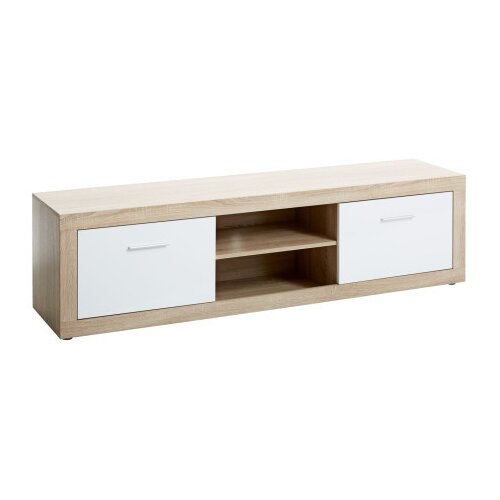  TV-polica Favrbo hrast/bela ( 3668173 ) Cene