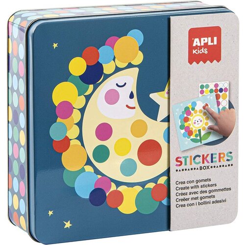 Apli Sticker U Metalnoj Kutiji Mesec 16L 15221 Slike