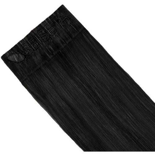  seiseta-prirodna kosa za nadogradnju keratin 50/55cm-1B black 25/1 Cene