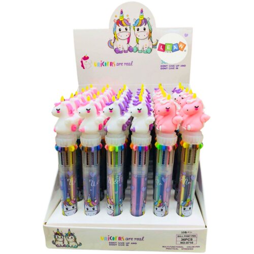  Olovka sa 10 boja, unicorn Slike