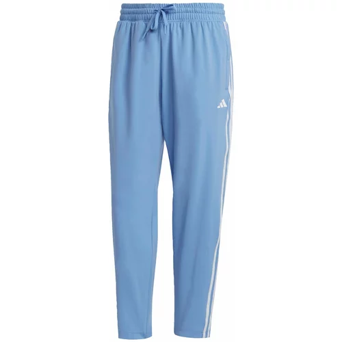 Adidas Športne hlače 'Aeroready Made4 3-Stripes Tapered' svetlo modra