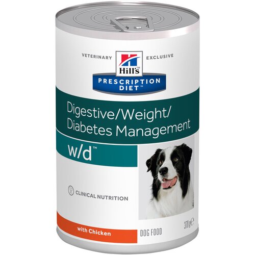 Hill’s prescription diet dog veterinarska dijeta w/d konzerva 370g Cene