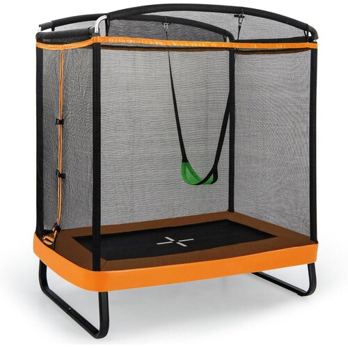 Otro&amp;scaron;ki trampolin 2v1 z gugalnico (oranžno - črne barve) Slike