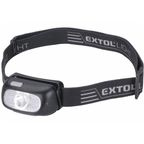 Extol LED punjiva čelovka LED/5W/1000 mAh/3,7V IPX5 crna Cene