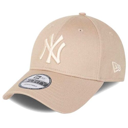 New Era Bombažna bejzbolska kapa bež barva, NEW YORK YANKEES Cene