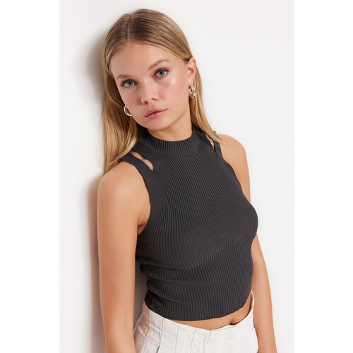 Trendyol Blouse - Gray - Regular fit Slike