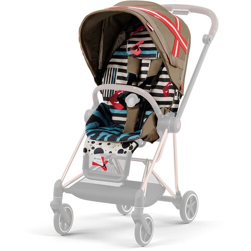 Cybex Sedežna enota One Love by KK Mios Platinum multicolor Cene
