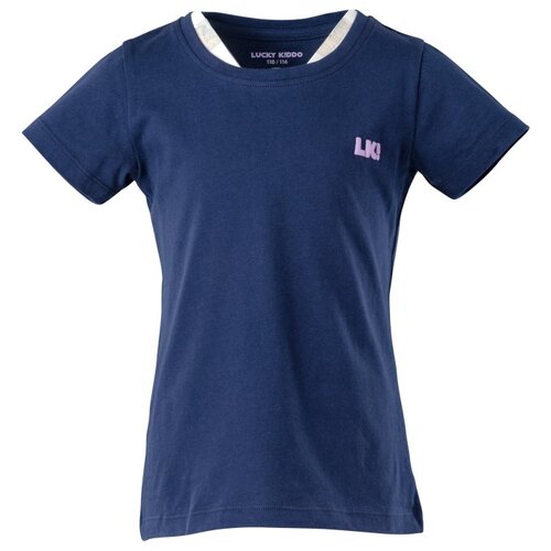 Lucky Kiddo Fashion majica KR LK_B-KGT SS 4_25 D modra 146/152 Cene