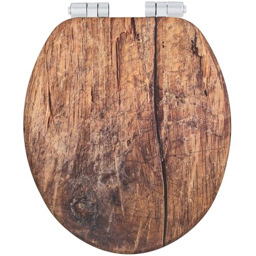 Wenko WC deska s počasnim zapiranjem 37 x 43 cm Rustic – Cene