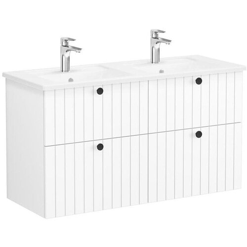 Vitra ROOTG120WINTS Root Groove 120 x 47 cm dvojni umivalnik z omarico Slike