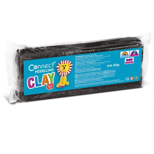  PLASTELIN 550G PLUS PLASTIČNI NOŽIĆ CONNECT CRNI Slike