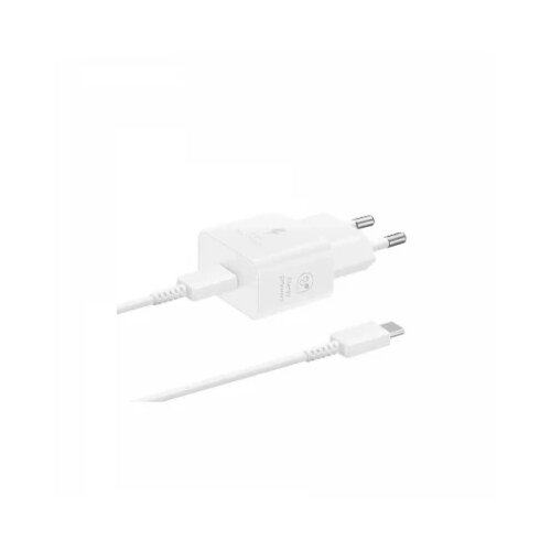 Samsung brzi punjač 25w Type-C + kabl Type-C ( EP-T2510 ) bela Slike