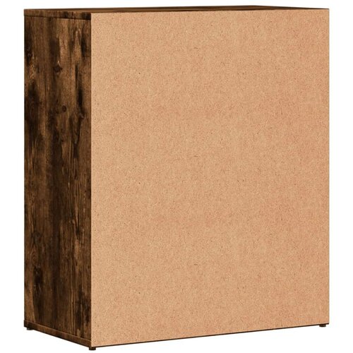 VidaXL Komoda 2 kom dimljeni hrast 60x31x70 cm od konstruiranog drva Slike