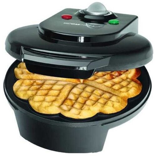 Clatronic WA3491 aparat za galete u obliku srca, 1200 W, crni Slike