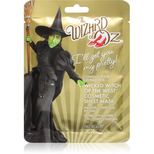 Mad Beauty Wizard of Oz Wicked Witch Sheet maska s umirujućim učinkom 25 ml Cijene