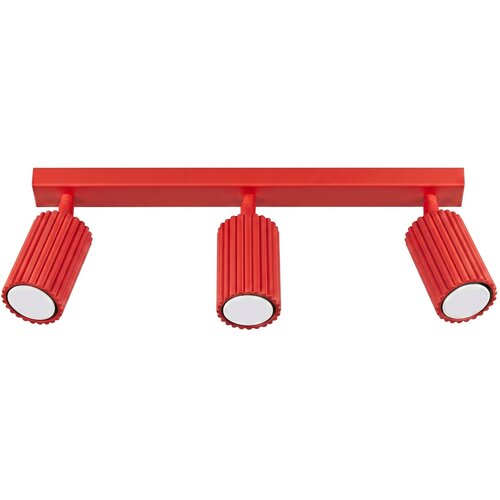 Sollux Lighting Stropna svetilka KARBON 3L rdeča, (5000352284) Cene