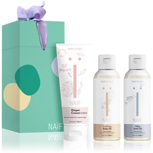 Naif Baby & Kids Newborn Essentials Set darilni set (za otroke od rojstva) Cene