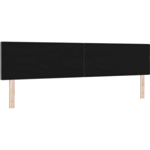  LED glava kreveta s LED trakama Sivi 200 cm Bar&amp;scaron;un Slike