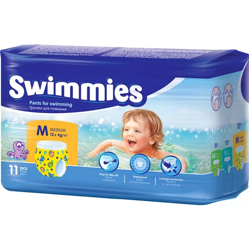 Swimmies pelene za plivanje, za jednokratnu upotrebu medium 12 kg+ 60627