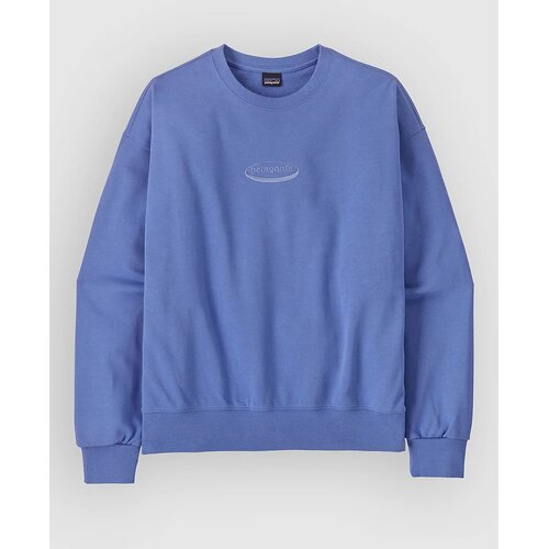 Patagonia 95 Oval Logo Daily Crew Sweater diver blue Cene