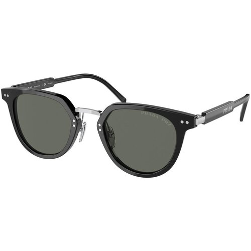 Prada PR17YS 1AB03R Polarized ONE SIZE (49) Črna/Zelena Slike
