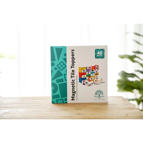 Learn &amp;amp; Grow Toys Dodatak za magnetne pločice - Životinje 40 kom Slike