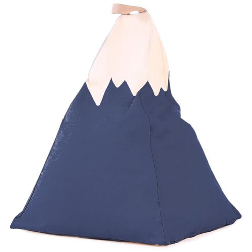 Little Nice Things Plavi ukrasni puf Mountain Cijene