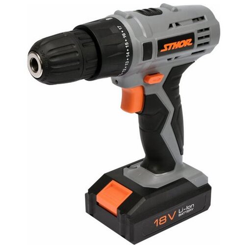TOYA STHOR Drill - 18V 1 x 1,3ah Li -ion izvijač, 1 prestava, 700 vrt./min., 10 mm, 17nm 78983, (21374870) Cene